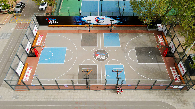 rubber basketball court (3)